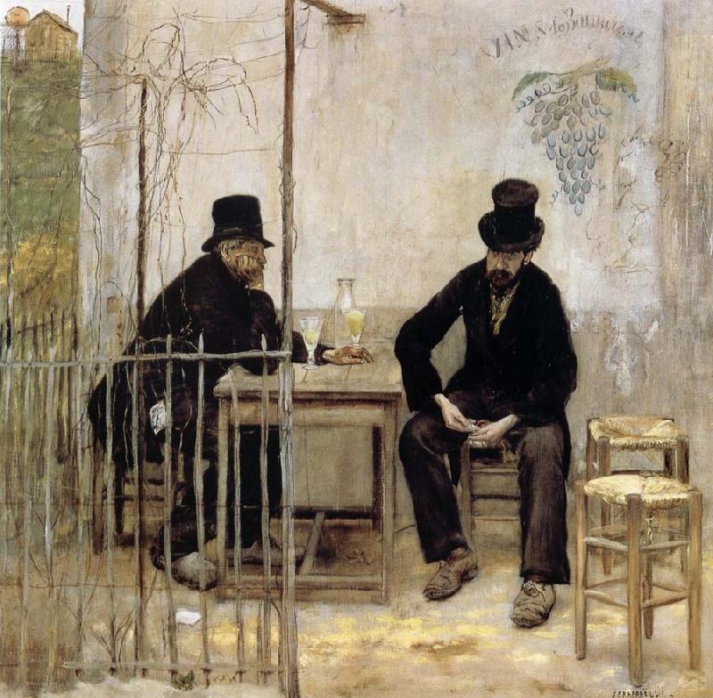 The Absinthe Drinders, Jean-francois raffaelli